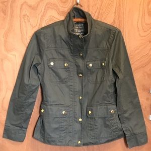 J Crew Women’s Olive Jacket, Size Small